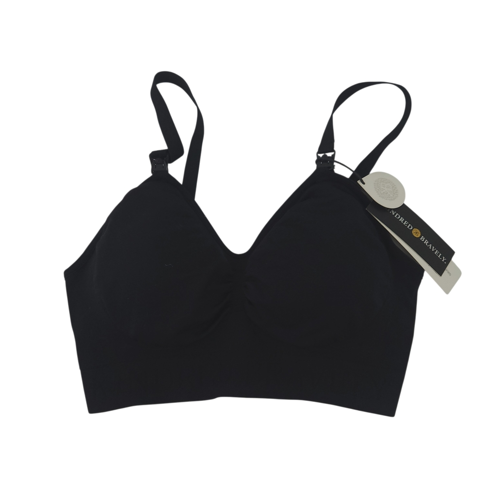 NEW Kindred Bravely Nursing Bra Medium Black Wireless Bra